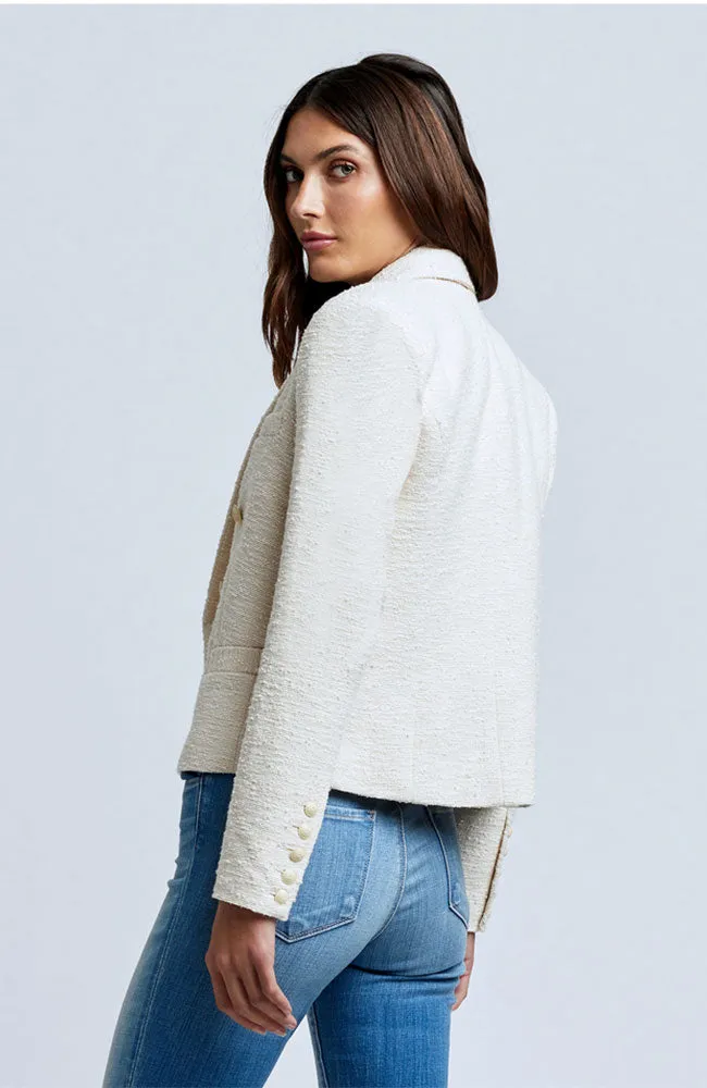 Brooke Double Breasted Crop Blazer