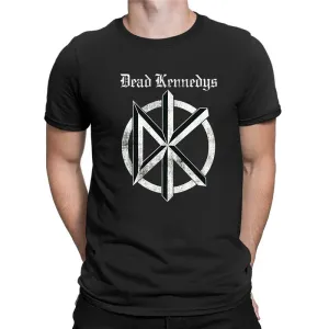 China Style Rock Authentic Dead Kennedys Vintage Distressed Logo T-Shirt – Band Symbol Graphic Tee for Men and Women