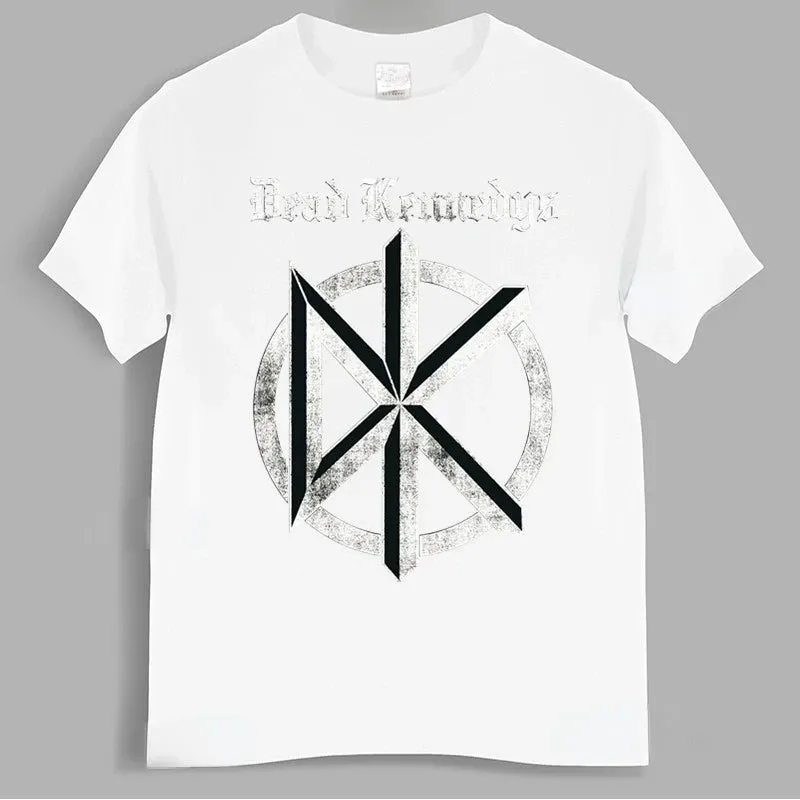 China Style Rock Authentic Dead Kennedys Vintage Distressed Logo T-Shirt – Band Symbol Graphic Tee for Men and Women