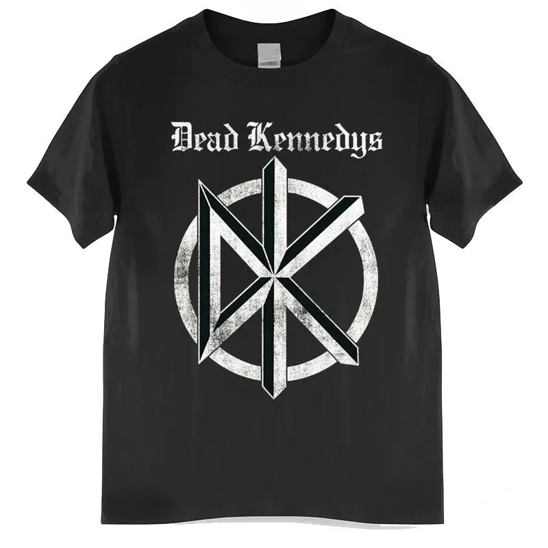 China Style Rock Authentic Dead Kennedys Vintage Distressed Logo T-Shirt – Band Symbol Graphic Tee for Men and Women