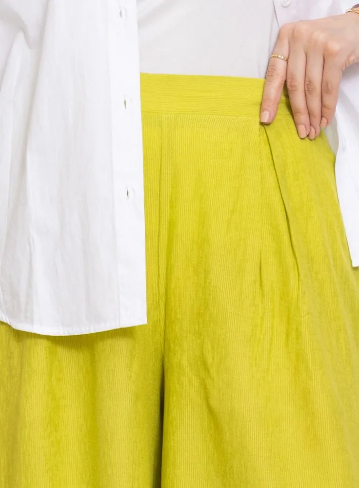 Design1-Lime Punch Linen2-Wide Leg