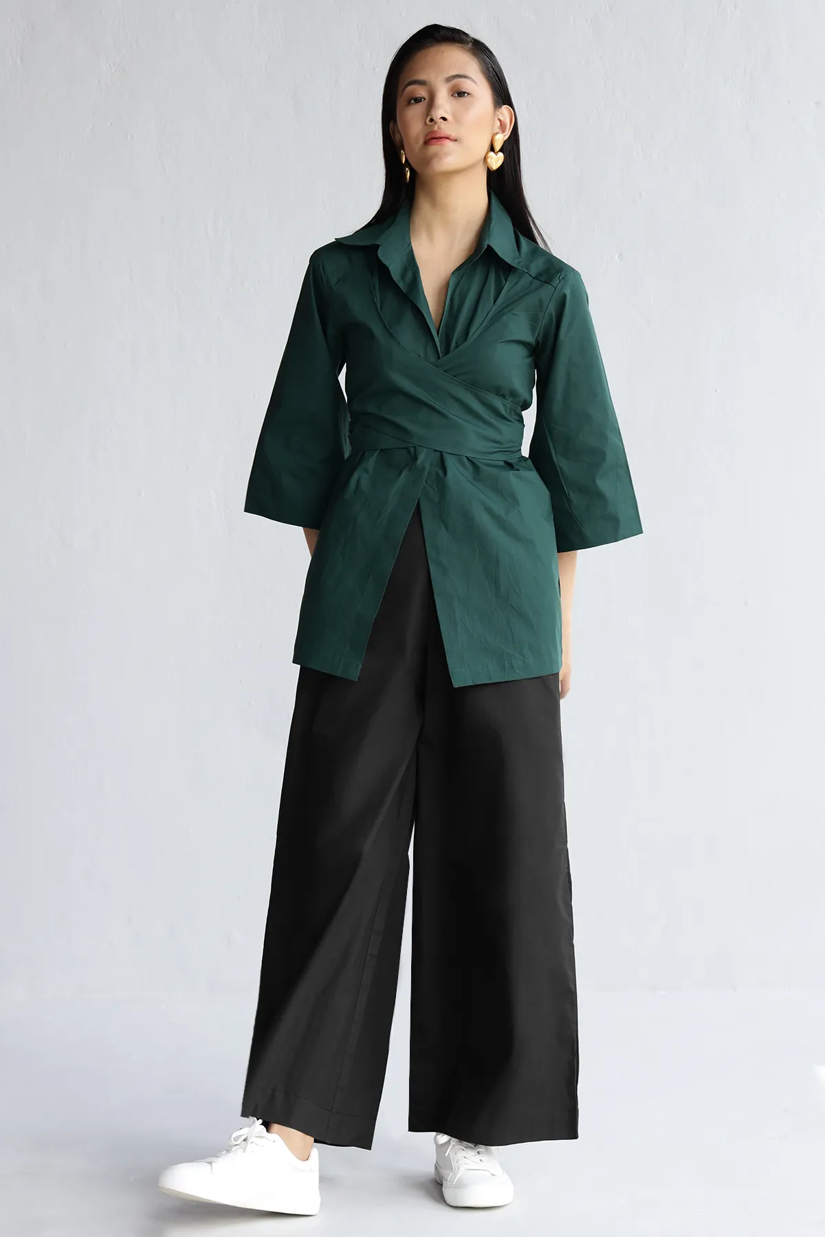 Everyday Essential Pants : Ivory Black