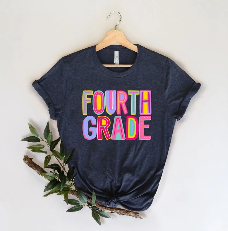 Fourth Grade Rainbow Shirt HCMD0131