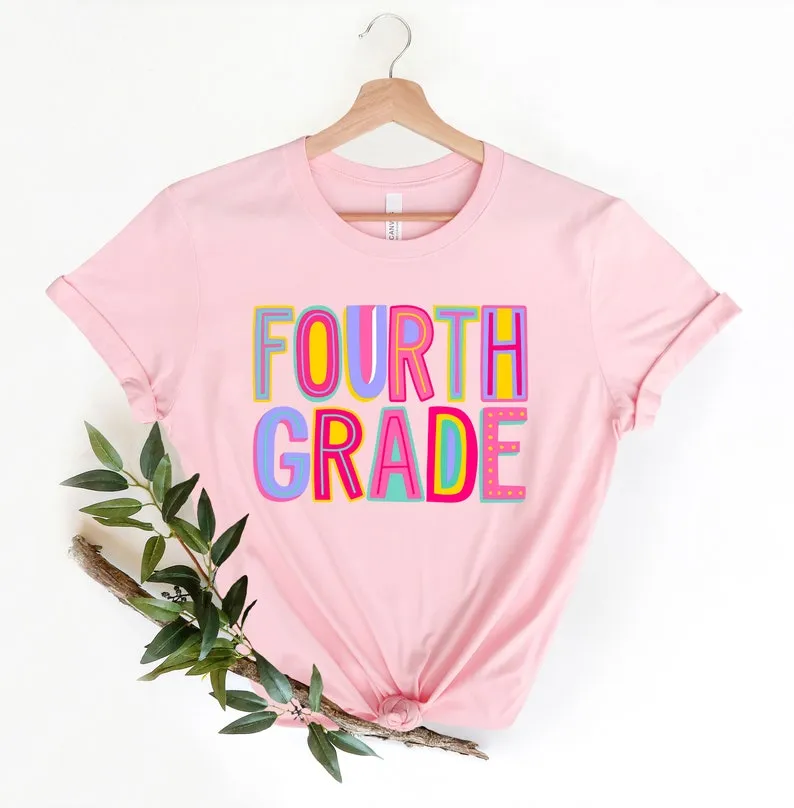 Fourth Grade Rainbow Shirt HCMD0131