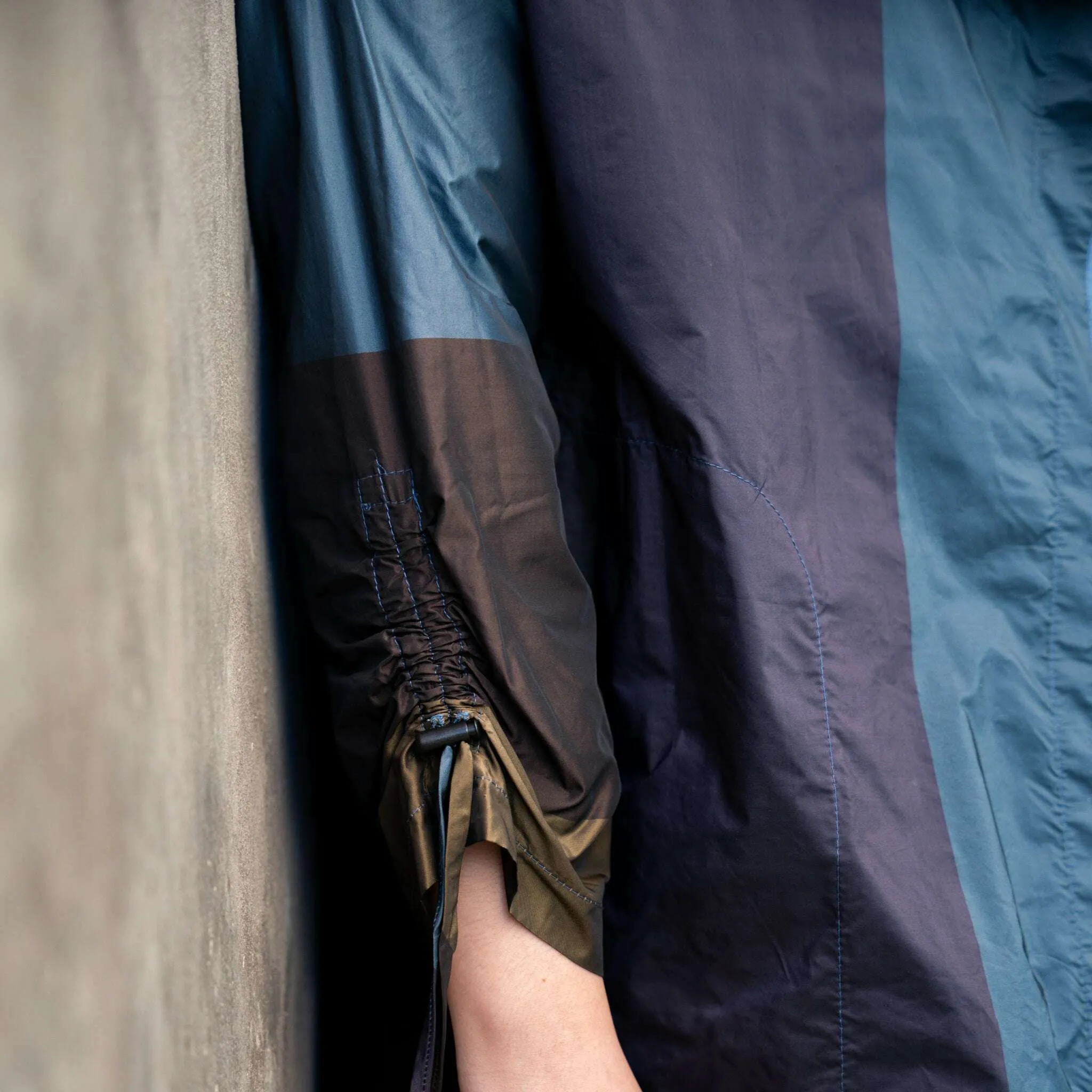 IC COLLECTION - Draped Neck Anorach/Windbreaker