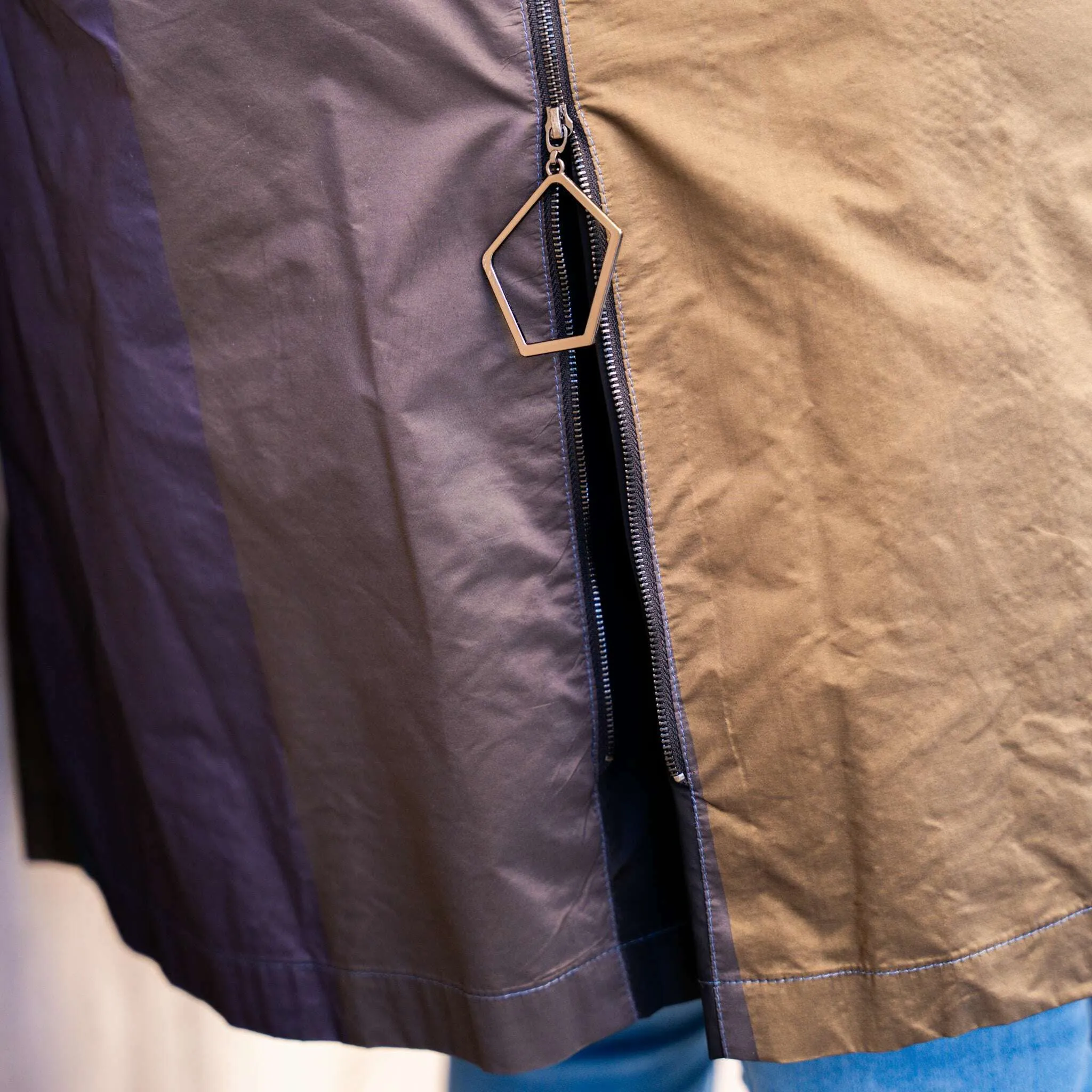 IC COLLECTION - Draped Neck Anorach/Windbreaker