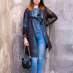 IC COLLECTION - Draped Neck Anorach/Windbreaker