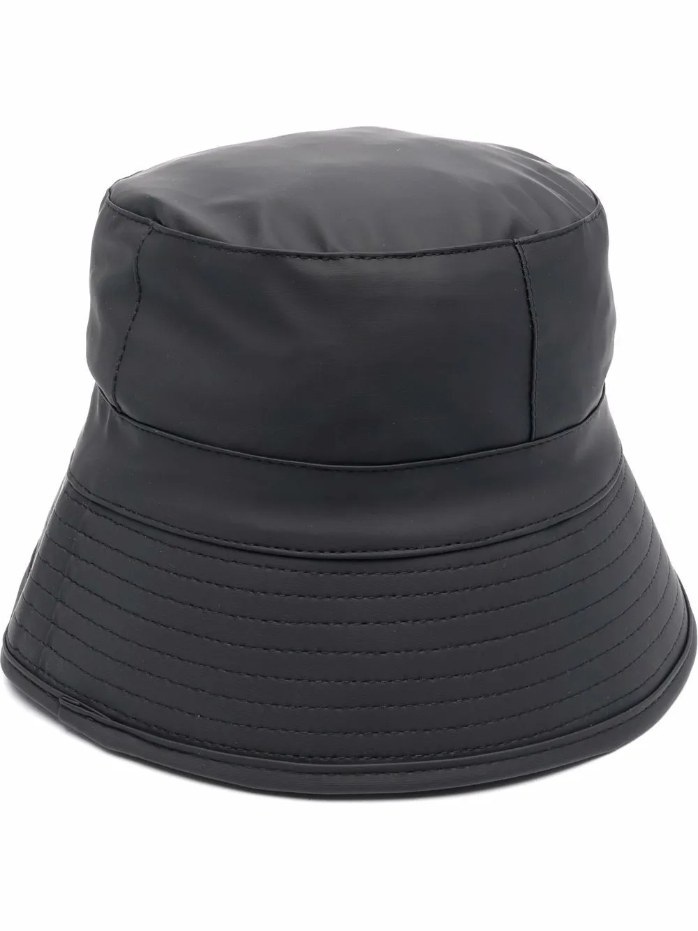 logo-plaque bucket hat