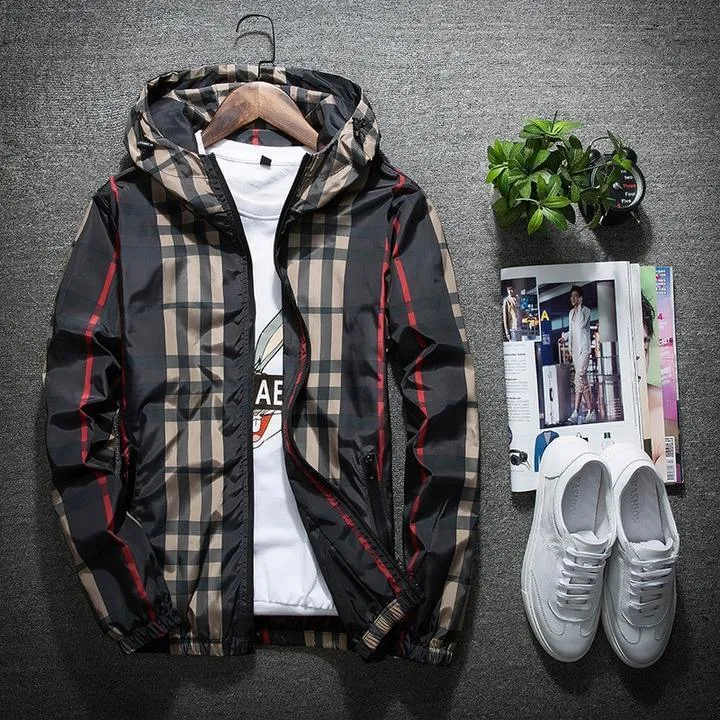 Men Jacket Fashion 2024 Spring Men Brand Camouflage Jackets Casual Mens Coat Men's Hooded Luminous Zipper Coats