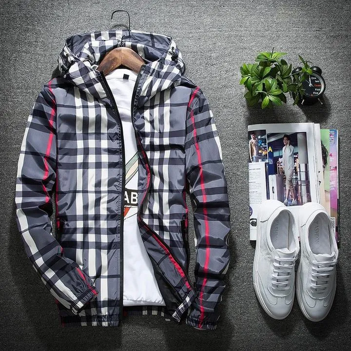 Men Jacket Fashion 2024 Spring Men Brand Camouflage Jackets Casual Mens Coat Men's Hooded Luminous Zipper Coats