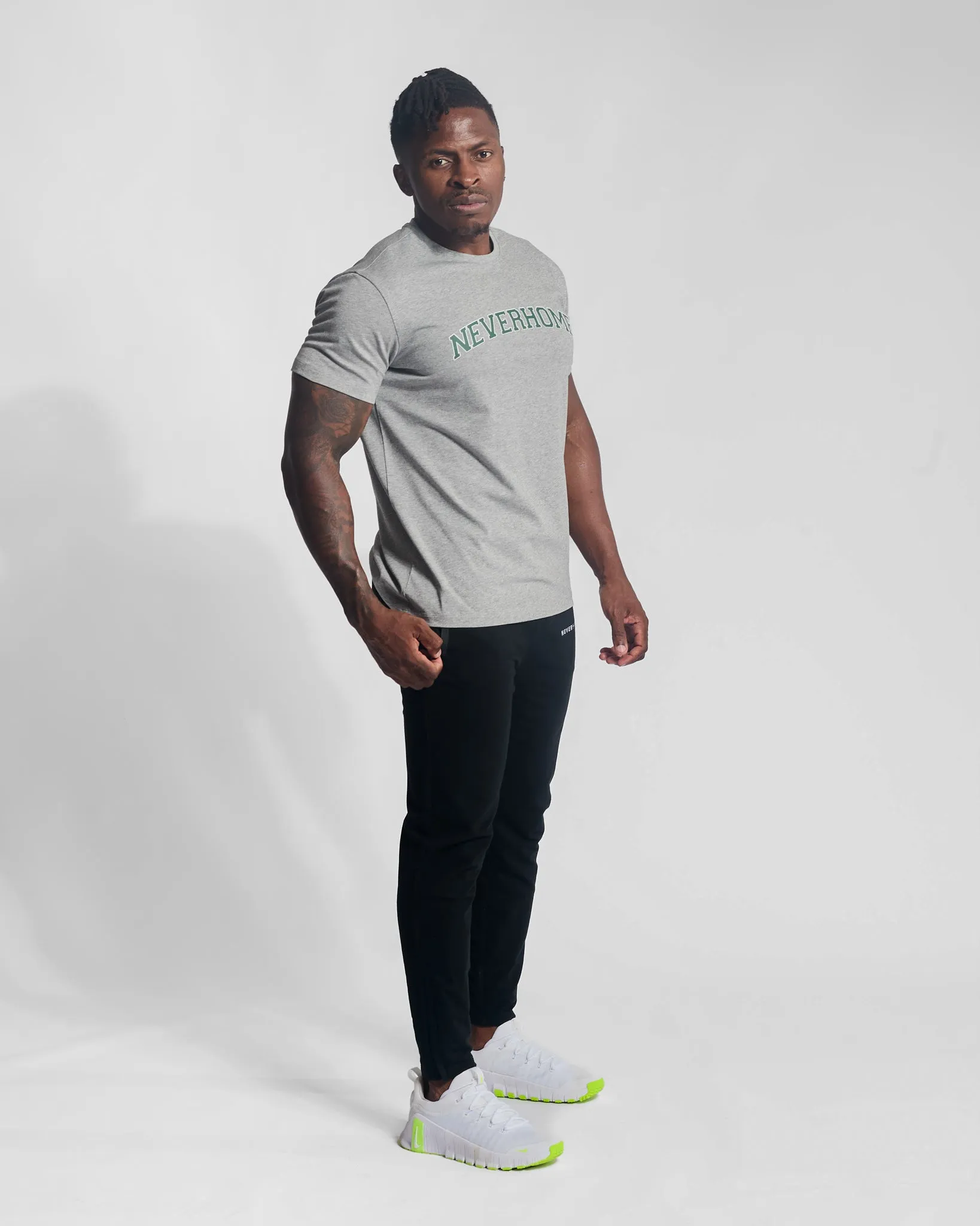 NEVERHOME GREY FITTED SHIRT