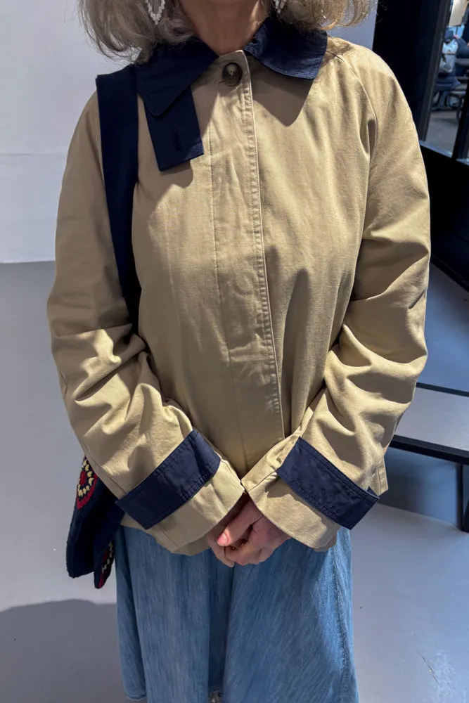 Object Harper Twill Short Trenchcoat