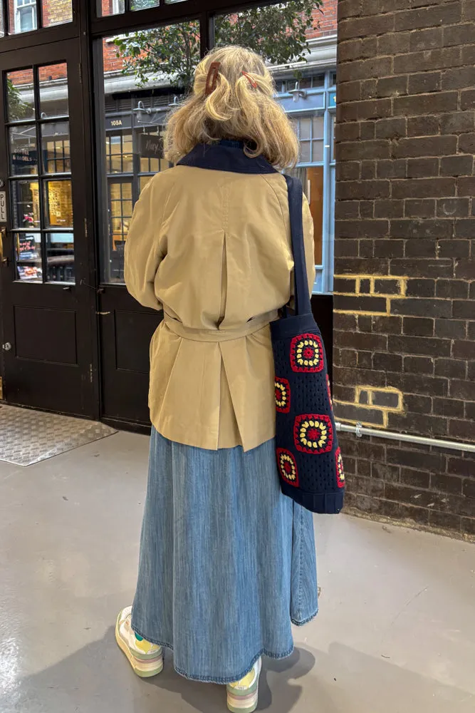 Object Harper Twill Short Trenchcoat