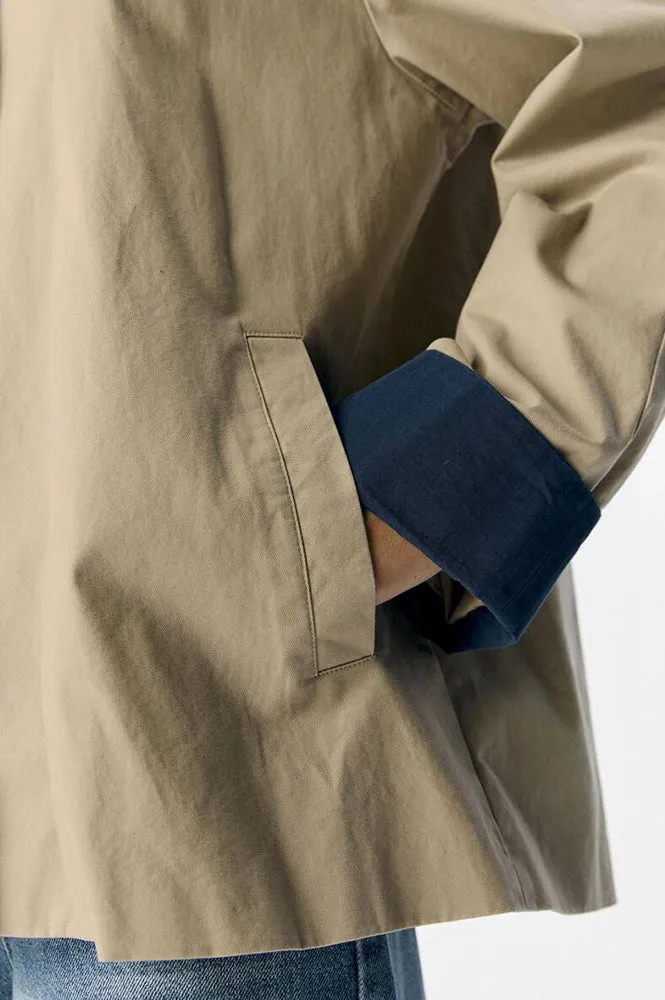 Object Harper Twill Short Trenchcoat