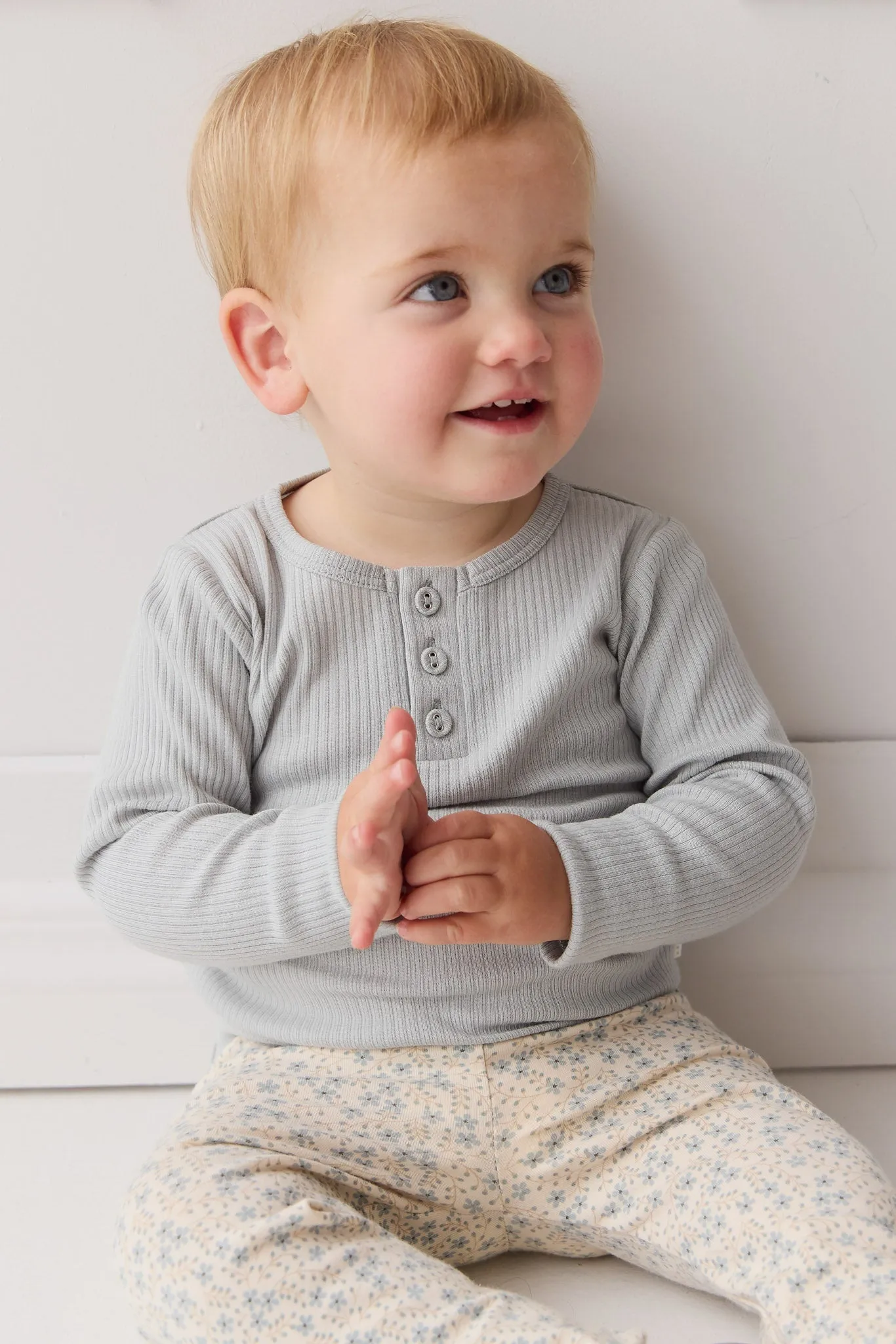 Organic Cotton Everyday Legging - Adnola Floral