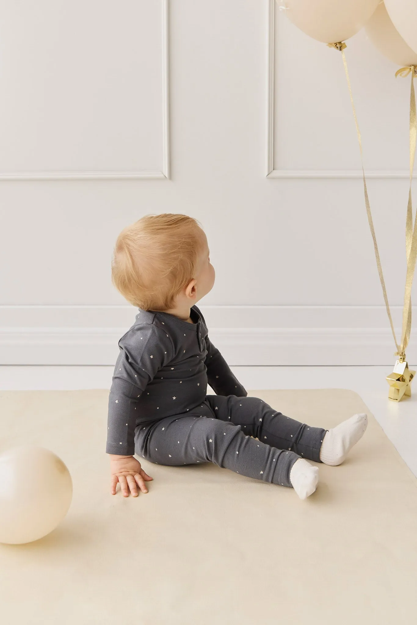 Organic Cotton Modal Everyday Legging - Milky Way Icelandic