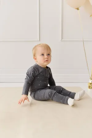 Organic Cotton Modal Everyday Legging - Milky Way Icelandic