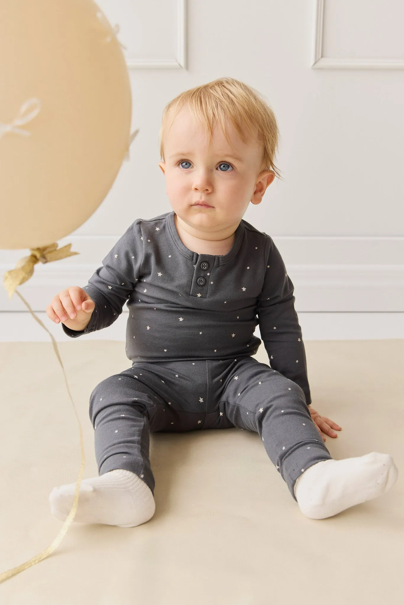 Organic Cotton Modal Everyday Legging - Milky Way Icelandic