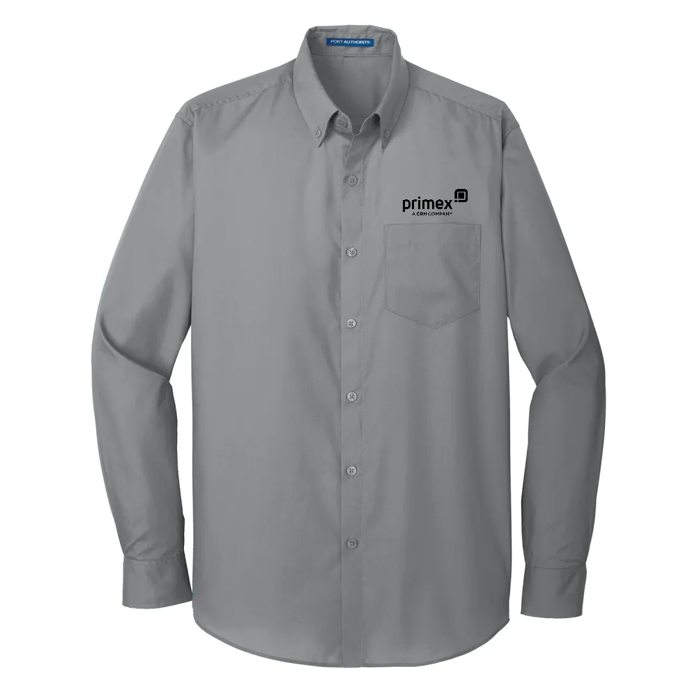 Port Authority® Long Sleeve Carefree Poplin Shirt