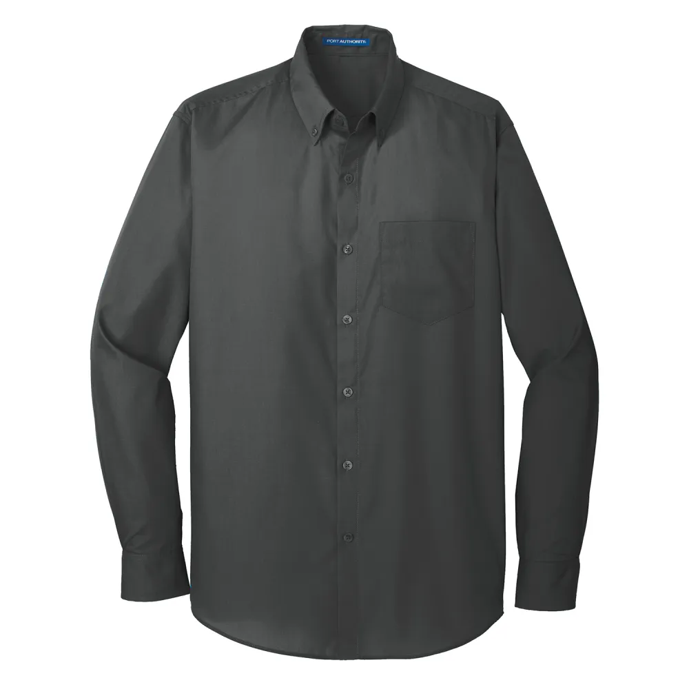 Port Authority® Long Sleeve Carefree Poplin Shirt