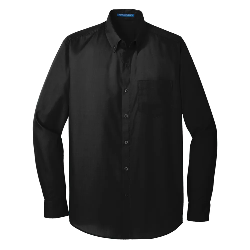 Port Authority® Long Sleeve Carefree Poplin Shirt
