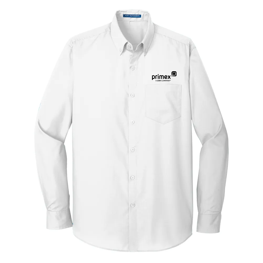 Port Authority® Long Sleeve Carefree Poplin Shirt