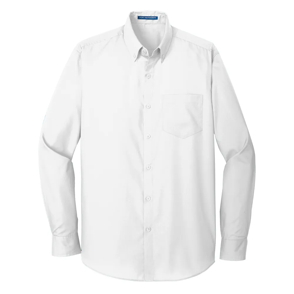 Port Authority® Long Sleeve Carefree Poplin Shirt