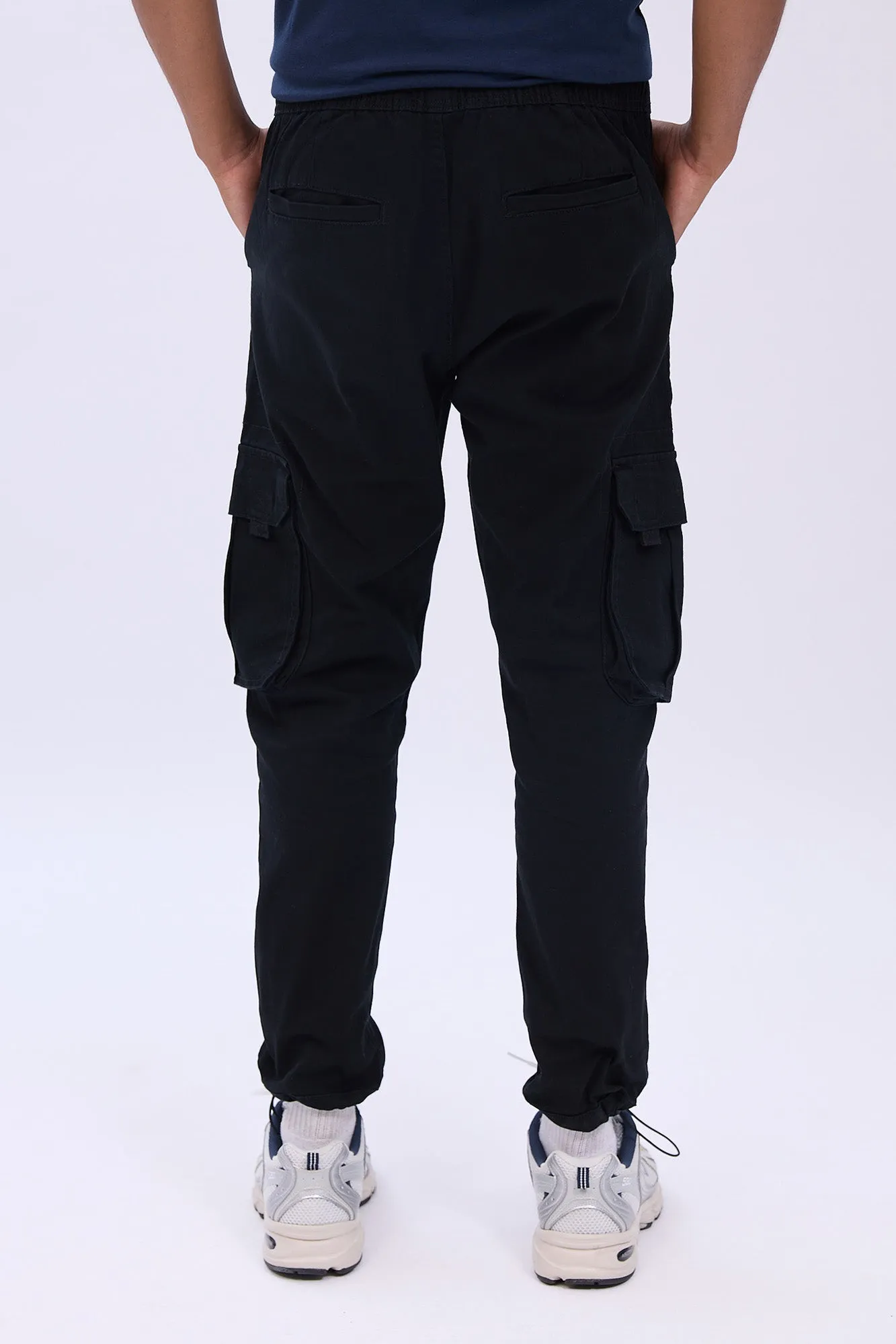 Relaxed Workwear Twill Pants