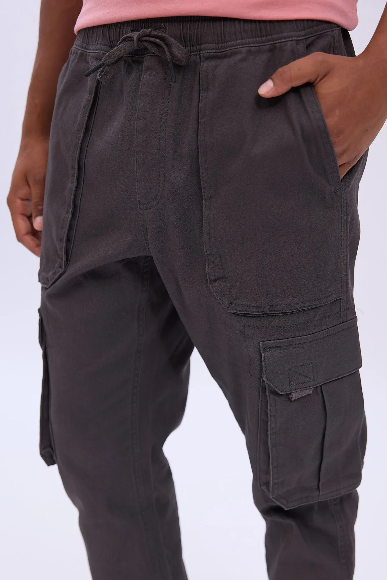 Relaxed Workwear Twill Pants