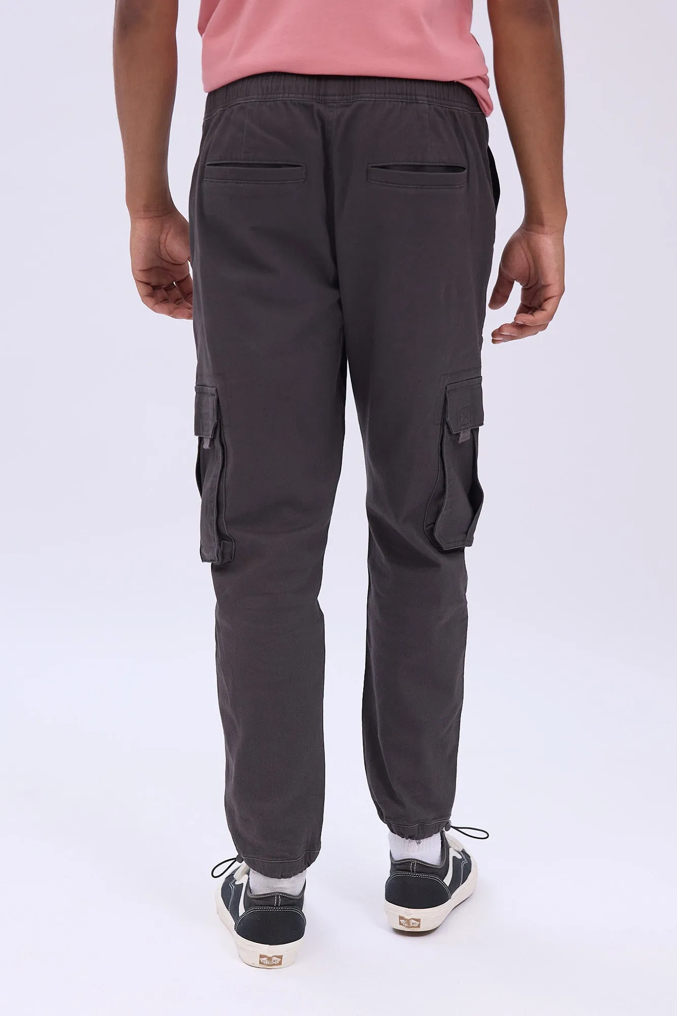 Relaxed Workwear Twill Pants
