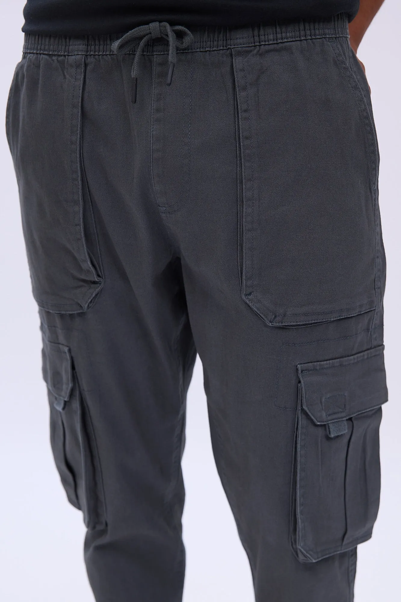Relaxed Workwear Twill Pants