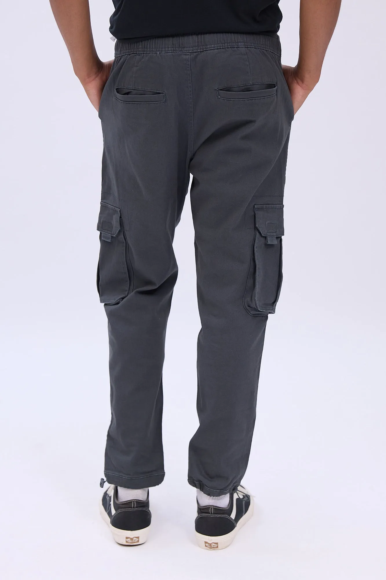 Relaxed Workwear Twill Pants