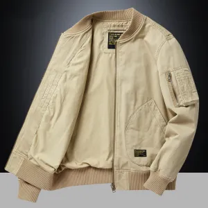 Rue François Cotton Blend Bomber Jacket
