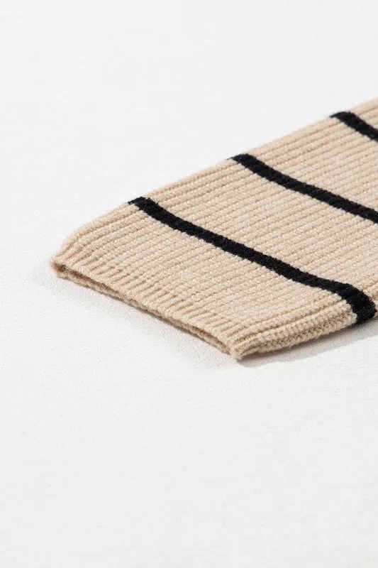 Seeing Stripes Luxe Pocket Cardigan