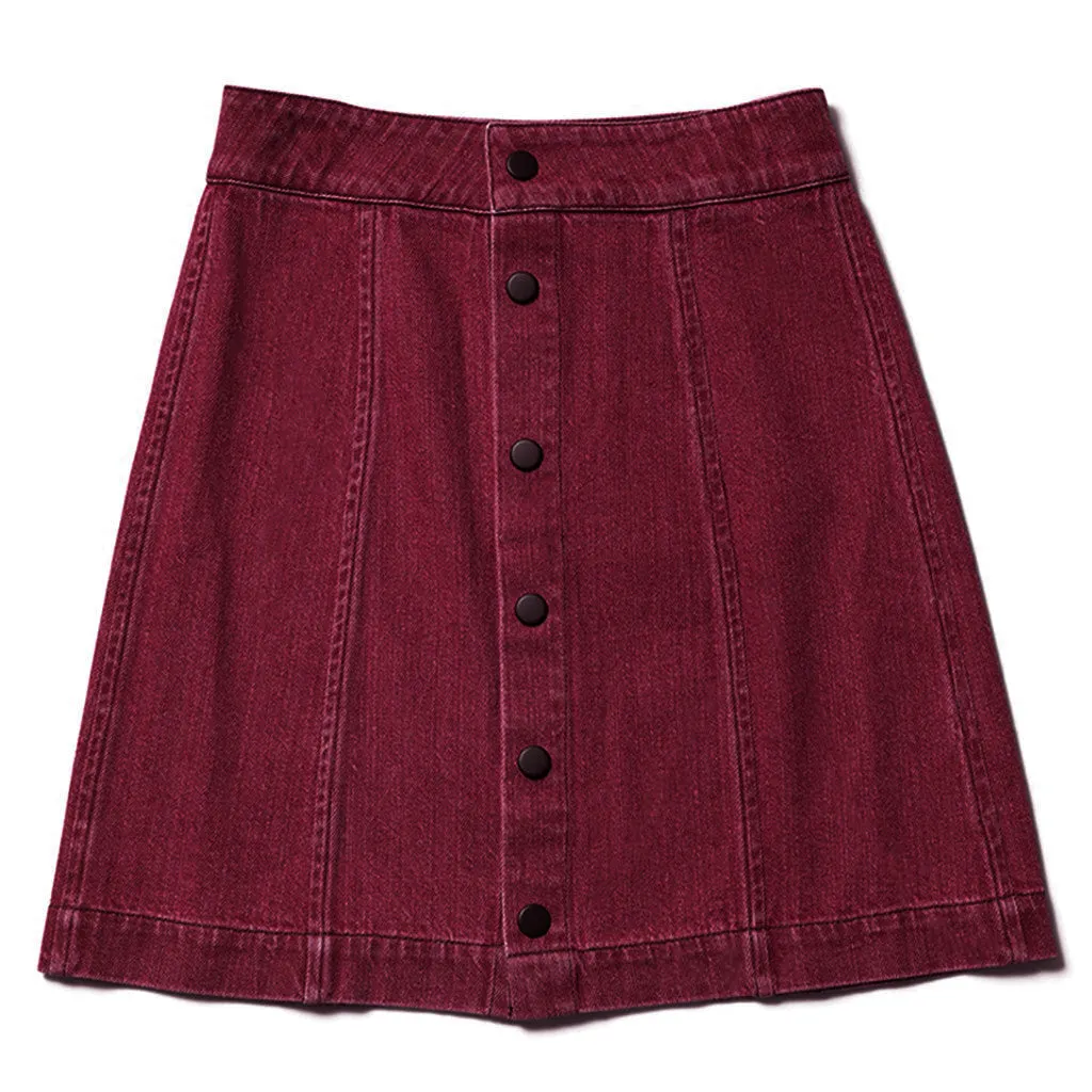 Skirt Aline Long Burgundy