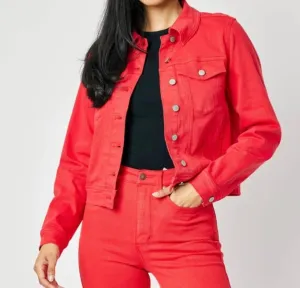 The Judy Jackets: Colored Denim Jackets