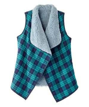 Women's Reversible Sleeveless Shrug