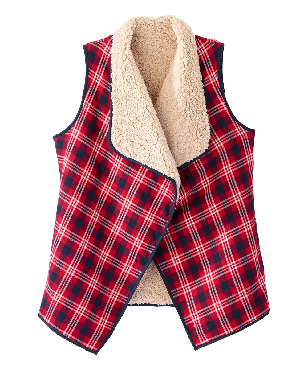 Women's Reversible Sleeveless Shrug