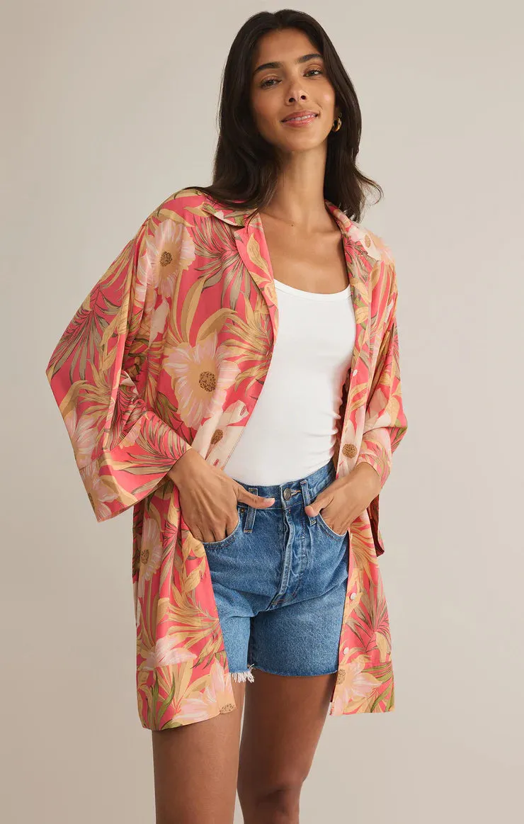 Z Supply Gellar Barra Tropic Mini Dress